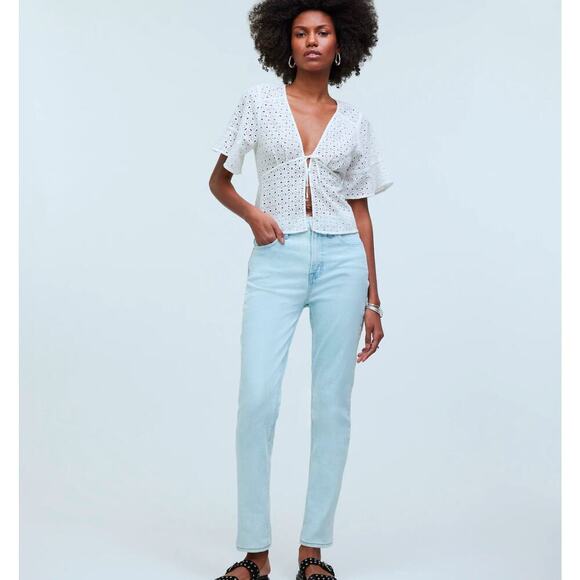 NWOT Madewell The Petite Perfect Vintage Jean In Chesthunt Wash Size 31P - Picture 1 of 9